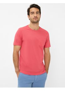 Brax Herren Shirt Style TODD sunset, hellrot, Gr. XS