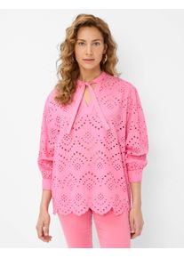 Brax Damen Bluse Style VIV dragonfruit, Rosa, Gr. 40