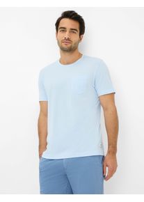 Brax Herren Shirt Style TODD sky, hellblau, Gr. XL