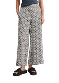 Marc O'Polo MARC O'POLO Damen Chinohose "aus ECOVERO von LENZING "multi, muted blau, casual, Gr. 36, bedruckt, Obermaterial: 100% Viskose, Hosen
