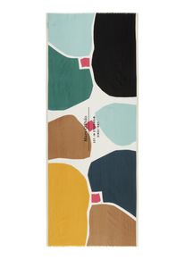 Marc O'Polo MARC O'POLO Damen Modeschalmulti, summer pine, modisch, Baumwollmischung, Modetücher, ca. 70 x 180 cm