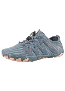 Kinder Barfußschuh, Dockers by Gerli, Gr. 33graublau, rosé, Textil, Synthetik, sportlich, Schuhe, Barfußschuh, Sneaker, Schlupfschuh für Outdoor