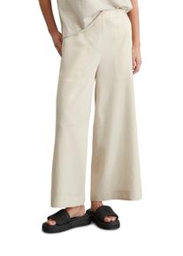 Marc O'Polo MARC O'POLO Damen Chinohose "aus TENCEL Lyocell-Leinen-Mix"silky stone, casual, Gr. 34, unifarben, Obermaterial: 90% Lyocell, 10% Leinen, Hosen