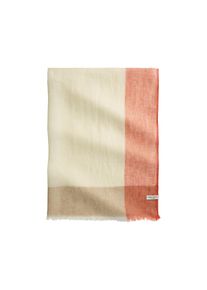 Marc O'Polo MARC O'POLO Damen Schal "aus reinem Leinen"multi, burnt rot, unifarben, Obermaterial: 100% Leinen, Modetücher