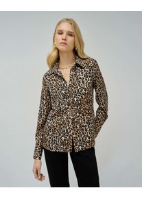 Salsa Langarmbluse »Salsa Jeans Langarmhemd Basic Shirt Front Button Up Closure«