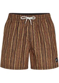 O`Neill O'neill Oneill Cali Print Badehose Herren - orange - Gr. L - Polyester