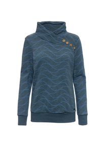 WLD Love Beat Sweatshirt Damen - blau - Gr. XL - Baumwolle/Polyester