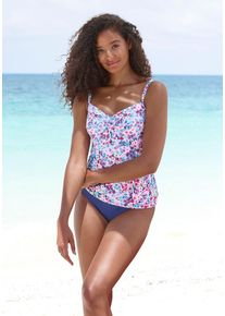 s.Oliver Bügel-Tankini-Top 'Scatter' violett Gr. 44 Cup E. Mit Bügel. Nachhaltig.