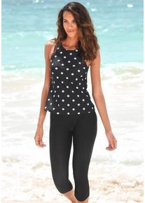 Lascana Bade-Shirt mehrfarbig Gr. 52/54 für Damen. Ohne Bügel
