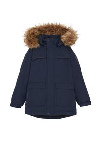 Parka Color Kids Parka with fake Fur Kinder (Gr 116 |blau |wasserdicht)