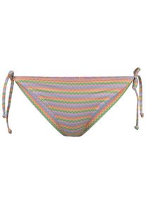 Roxy Wavy Stripe Cheeky Tie Side Bikini-Bottom Damen (Gr XS |bunt)