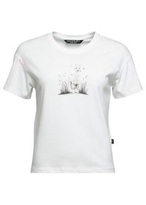 T-Shirt Chillaz Leoben Alpaca Meadow T-Shirt Damen (Gr 32 |weiß)