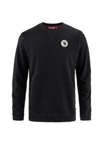 Fjällräven Fjällräven 1960 Logo Badge Sweater Pullover Herren Alltag (Gr S |schwarz)