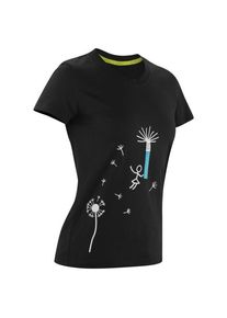 Edelrid Rope T-Shirt II T-Shirt Damen Freizeit (Gr S |schwarz)