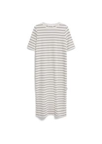 armedangels Xelinaa Fine Stripe Kleid Damen (Gr L |grau/weiß)