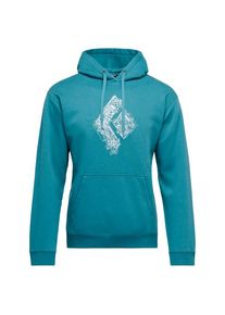 Hoodie Black Diamond Engineered Diamond PO Hoody Herren (Gr M |türkis)