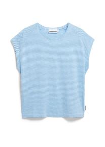armedangels Ofeliaa Lovely Stripes T-Shirt Women (Gr XXL |blau)