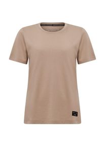 Salewa Eagle Logo Patch T-Shirt T-Shirt Damen Wandern (Gr 42 |beige/braun)