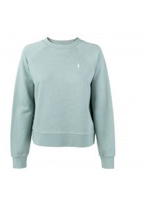 NIKIN Treesweater Raglan Pullover Damen (Gr XL |grau/t&uuml;rkis)