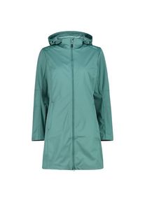 Mantel CMP Parka Zip Hood Damen (Gr 40 |türkis)