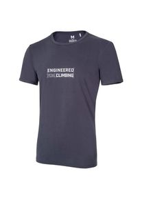 Ocun Classic T Organic EFC T-Shirt Herren (Gr L |grau/blau)