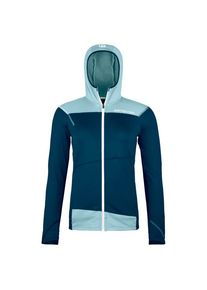 Ortovox Fleece Light Hoody Fleecejacke Damen (Gr L |blau)