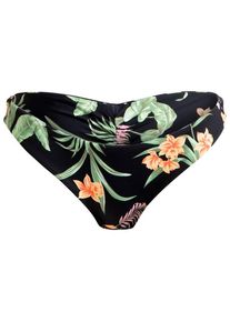 Roxy Print Beach Classics Cheeky Bikini-Bottom Damen (Gr XL |schwarz)
