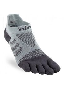 injinji Run Technical No-Show Laufsocken Damen (Gr XS/S |grau)