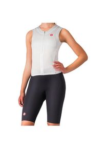 Castelli Free Sanremo Tri Suit S/S Radeinteiler Women (Gr XS |grau |wasserdicht)