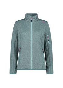 CMP Jacket Knitted + Mesh Fleecejacke Damen (Gr 42 |türkis)