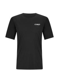 CEP Pro Run Ultralight Shirt Short Sleeve Laufshirt Herren (Gr XL |schwarz)