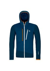 Ortovox Fleece Grid Hoody Fleecejacke Men (Gr XXL |blau)