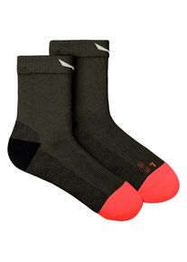 Salewa MTN TRN All Mountain QRT Sock Wandersocken Women (Gr 36-38 |schwarz)
