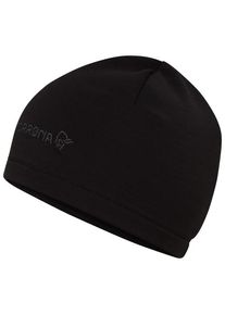 Norröna Mütze Norrøna /29 Warmwool2 Beanie (Gr L/XL |schwarz)
