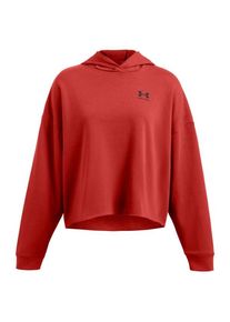 Under Armour Rival Terry OS Hoodie Hoodie Damen Freizeit (Gr XXL |rot)