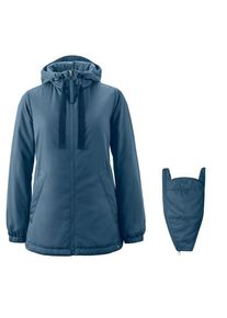 Kunstfaserjacke Mamalila Tragejacke Boston Damen (Gr M |blau)