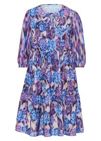 MYBC - Kleid mit 3/4-Arm, lila, Gr. 38 / S