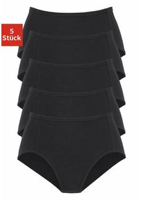 Petite Fleur Taillenslip schwarz Gr. 40 für Damen. Mit Ziernähte. Körpernah. Nachhaltig.