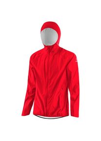 Löffler Löffler Hooded Jacket WPM Pocket Regenjacke Herren Trekking (Gr 48 |rot |wasserdicht)