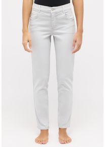 Angels Damen Skinny-fit-Jeans "SKINNY PUSH UP"cloud used, casual, Gr. 44, unifarben, Denim/Jeans, Obermaterial: 85% Baumwolle, 10% Polyester, 5%