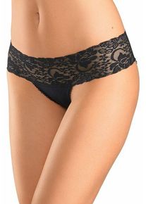 Vivance Brasilslip mehrfarbig Gr. 32/34 für Damen. Mit Spitze. Bequem. Nachhaltig.