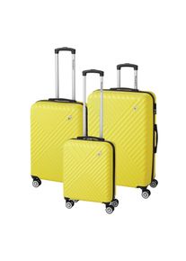 Trolley-Set "Kingston" 3-tlg. - gelb