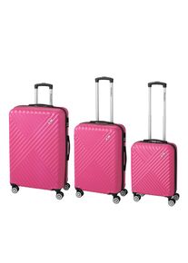 Trolley-Set "Kingston" 3-tlg. - pink