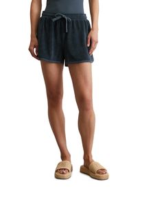 Marc O'Polo MARC O'POLO Damen Shorts "aus softem Baumwolle-Mix"muted blau, casual, Gr. L, unifarben, Obermaterial: 80% Baumwolle, 20% Polyester, Hosen