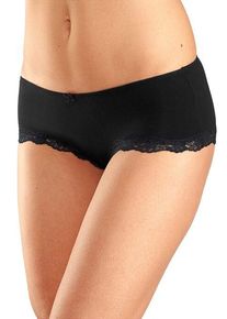 Lascana Panty schwarz Gr. 32/34 für Damen. Mit Schleife. Körpernah. Nachhaltig.