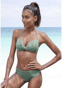 s.Oliver Bikini-Hose 'Spain' grün Gr. 34