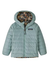 Patagonia Babys Reversible Down Sweater Hoody Daunenjacke Kinder (Gr 6-12 Months |türkis)