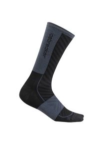 Icebreaker Merino Run+ Ultralight Crew Laufsocken Herren (Gr L |schwarz)