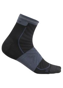 Icebreaker Merino Run+ Ultralight Mini Laufsocken Herren (Gr M |schwarz)