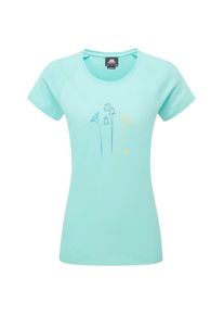 Mountain Equipment Mountain Flower Tee T-Shirt Damen (Gr 12 |türkis)